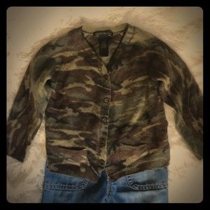 🎉HP🎉 😍Lucky Boutique Camo Cardigan